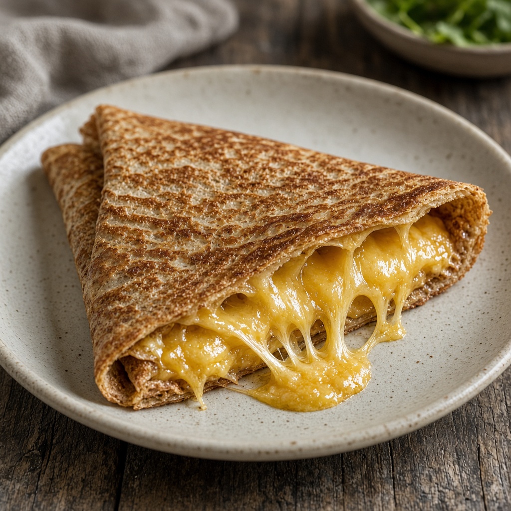 Crêpe farcie au fromage